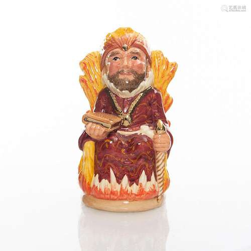 ROYAL DOULTON TOBY JUG, THE FIRE KING D7070