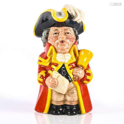 ROYAL DOULTON TOBY JUG, TOWN CRIER D6920