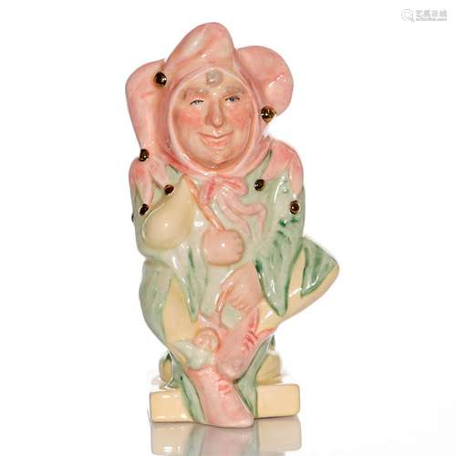 ROYAL DOULTON TOBY CHARACTER JUG, THE JESTER D7109