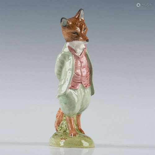 ROYAL ALBERT FIGURINE, FOXY WHISKERED GENTLEMAN