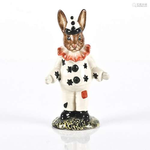 ROYAL DOULTON CLOWN BUNNYKINS FIGURINE DB128