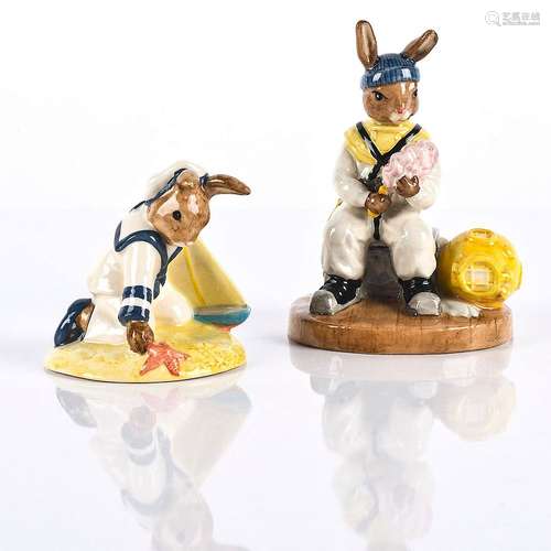 ROYAL DOULTON FIGURES SAILOR & DEEP SEA DIVER BUNNYKINS