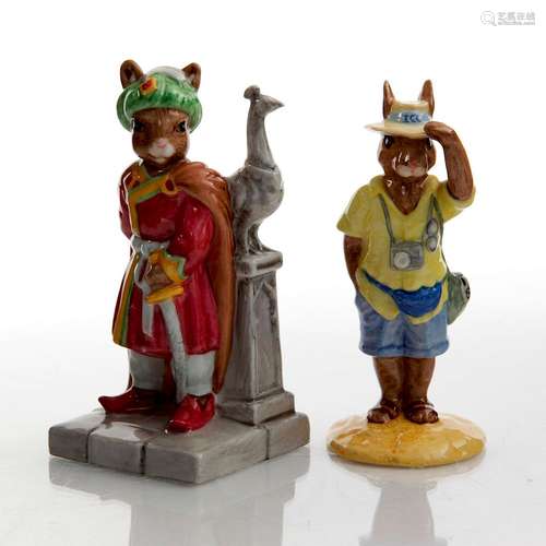 ROYAL DOULTON FIGURES TOURIST, ARABIAN NIGHTS BUNNYKINS