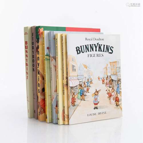 8 BOOKS ON ROYAL DOULTON BUNNYKINS