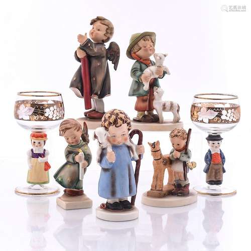 7 ASSORTED HUMMEL FIGURINES