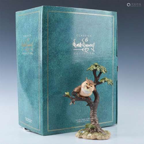 DISNEY CLASSICS FIGURINE BAMBI OWL 50TH ANNIVERSARY