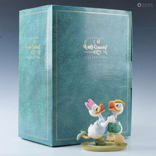 DISNEY CLASSICS FIGURINES DAISY & DONALD DUCK