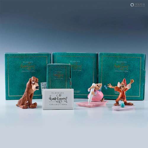 GROUP 4 DISNEY CLASSICS FIGURINES CINDERELLA, PLAQUE