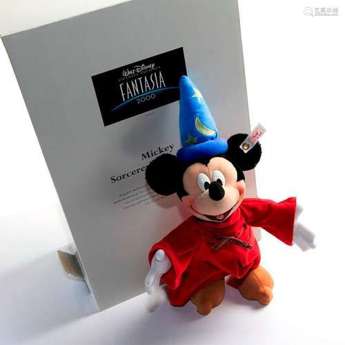 STEIFF MICKEY SORCERER'S APPRENTICE DOLL