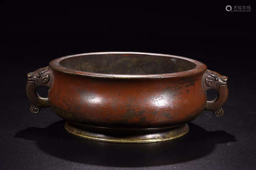 XUANDE MARK BRONZE CENSER