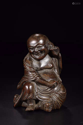 CHENXIANG WOOD CARVING ARHAT