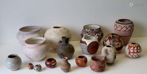 Large Grouping Of Assorted Vintage Acoma