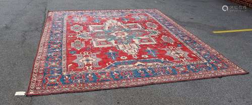 Large Hand Woven Carpet