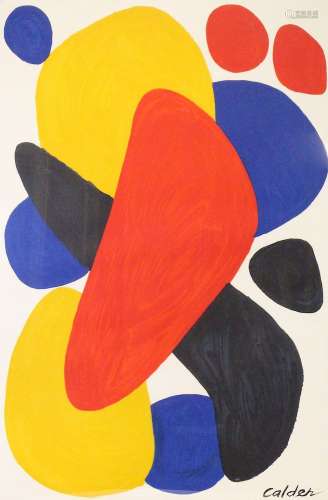 ALEXANDER CALDER (AMERICAN, 1898-1976).