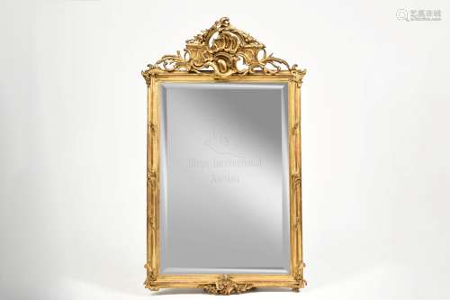 LOUIS XV STYLE GOLDLEAF MIRROR