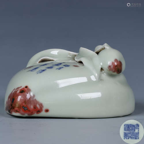 A Chinese Celadon Porcelain Wall Vase