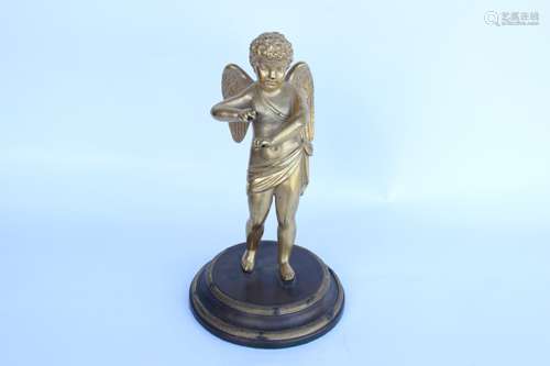 Doral Bronze Cupid,19th.C