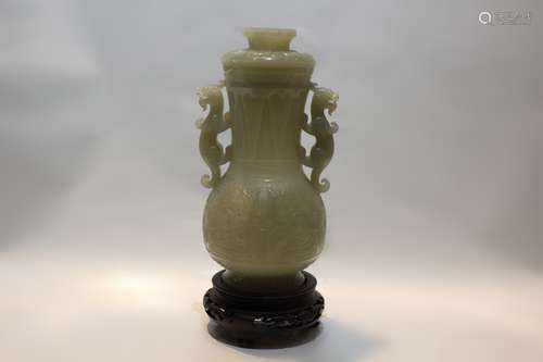 Chinese Jade Vase