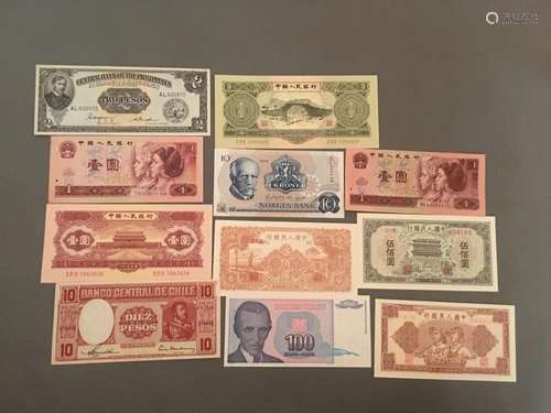 Group of Paper Money