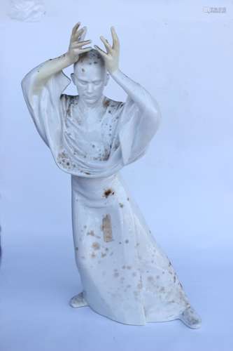 Japanese Porcelain Monk Figural