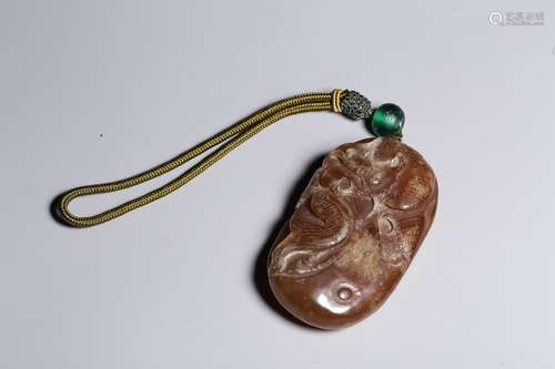 Chinese Jadeite Pendant