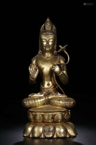 Chinese Bronze Buddha