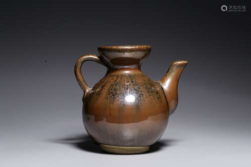 Chinese Purple Glazed Water pot