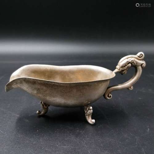 Chinese Silver Suger Bowl,Mark