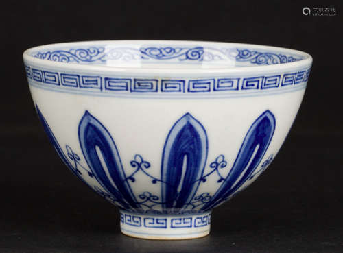 A Chinese Blue and White Porcelain Bowl