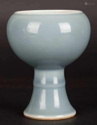 A Chinese Celadon Porcelain Cup