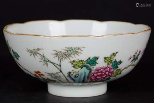 A Chinese Famille-Rose Porcelain Bowl