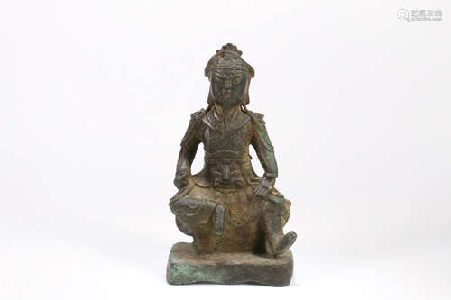 A Chinese Bronze Buddha