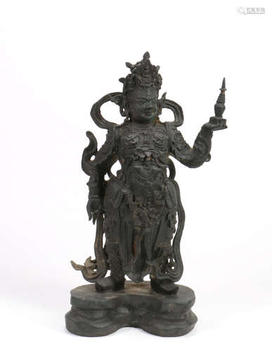 A Chinese Bronze Buddha