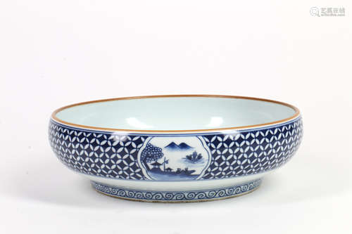 A Chinese Blue and White Porcelain Bowl