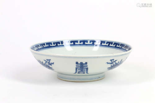 A Chinese Blue and White Porcelain Bowl