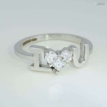 14K White Gold IGI Certified 