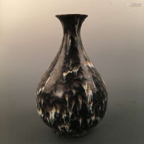 Chinese Jizhou Ware Bottle Vase