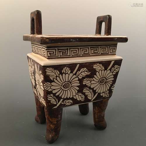 Chinese Cizhou Kiln Censer