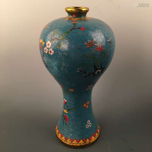 Chinese Cloisonné Vase