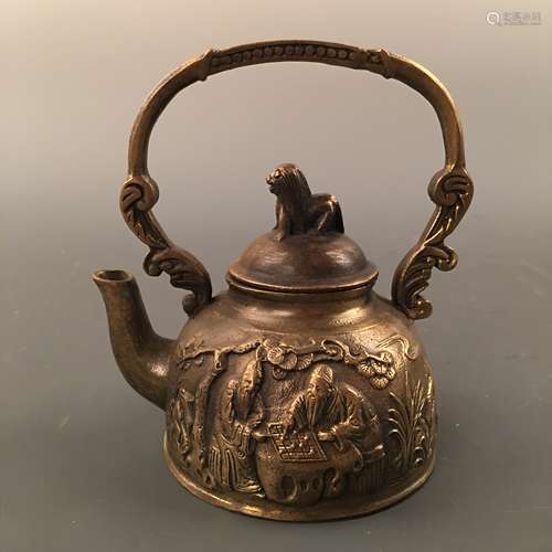 Chinese Bronze Teapot