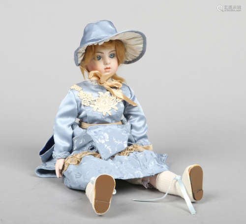A Bru Jne bisque doll. Numbered 8, 45cm.