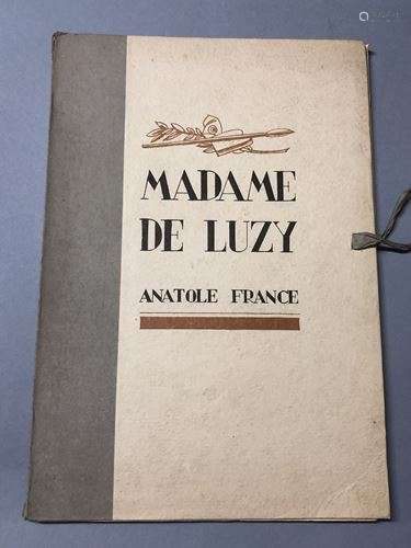 Anatole FRANCE. Madame de Luzy. Illustré par Edy L…