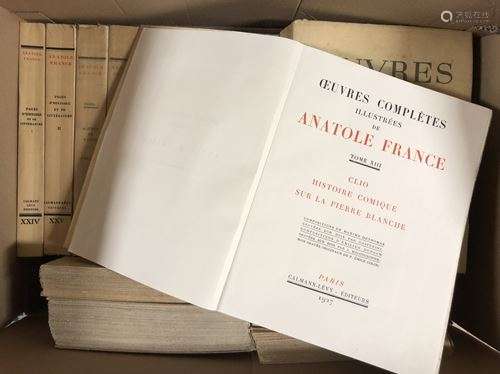 Anatole FRANCE. Calmann Lévy éditeur. Oeuvres comp…