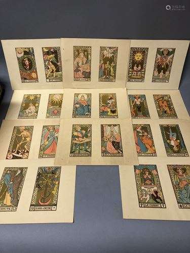 Oswald WIRTH. Le tarot des imagiers du Moyen Âge. …