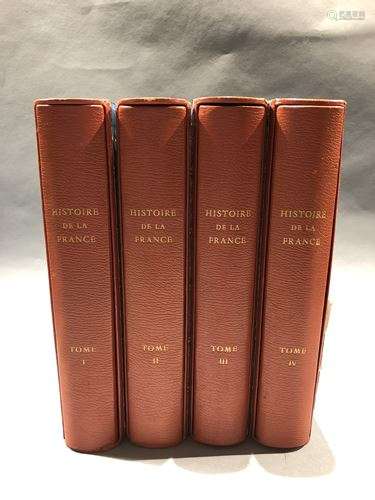 HISTOIRE DE LA France, 4 Volumes sous emboitage. D…