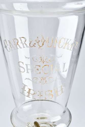 Carr & Quick Ltd. Irish Glass Beverage Dispenser