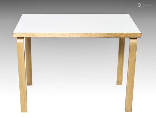 Alvar Aalto for ICF Modern Bentwood Table