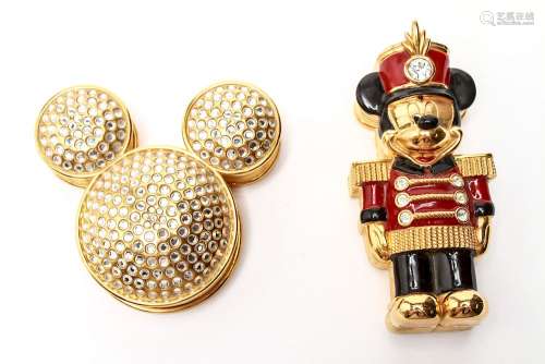 Disney Napier Mickey Mouse Trinket Boxes, 2