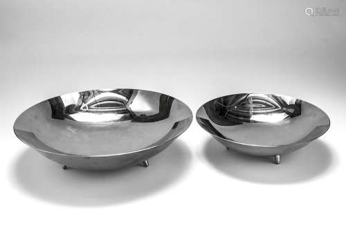 Effepi Italian Modern Stainless Steel Bowls, 2