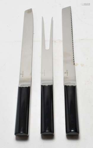 Rede Guzzini Italian Carving Set & Bread Knife, 3